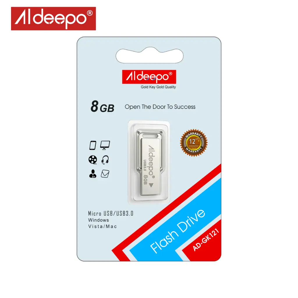 Memoria USB 3.0 Aldeepo 8GB (AD-GK121)